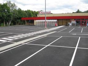ABS-Markierungstechnik Parkplatzmarkierung
