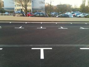 ABS-Markierungstechnik Parkplatzmarkierung