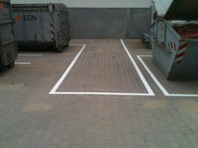 ABS-Markierungstechnik Parkplatzmarkierung