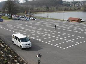 ABS-Markierungstechnik Parkplatzmarkierung
