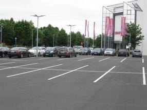 ABS-Markierungstechnik Parkplatzmarkierung