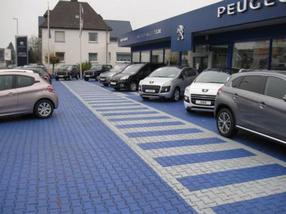 ABS-Markierungstechnik Parkplatzmarkierung