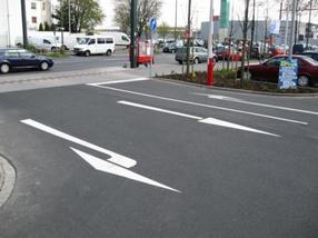 ABS-Markierungstechnik Parkplatzmarkierung