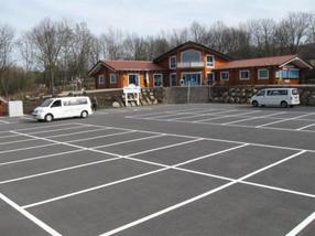 ABS-Markierungstechnik Parkplatzmarkierung