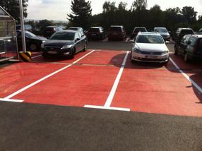 ABS-Markierungstechnik Parkplatzmarkierung