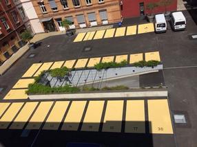 ABS-Markierungstechnik Parkplatzmarkierung