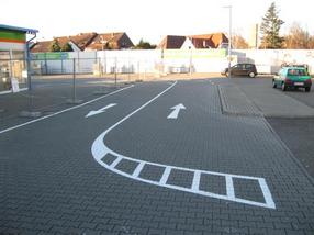 ABS-Markierungstechnik Parkplatzmarkierung