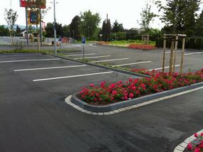 ABS-Markierungstechnik Parkplatzmarkierung