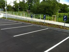 ABS-Markierungstechnik Parkplatzmarkierung